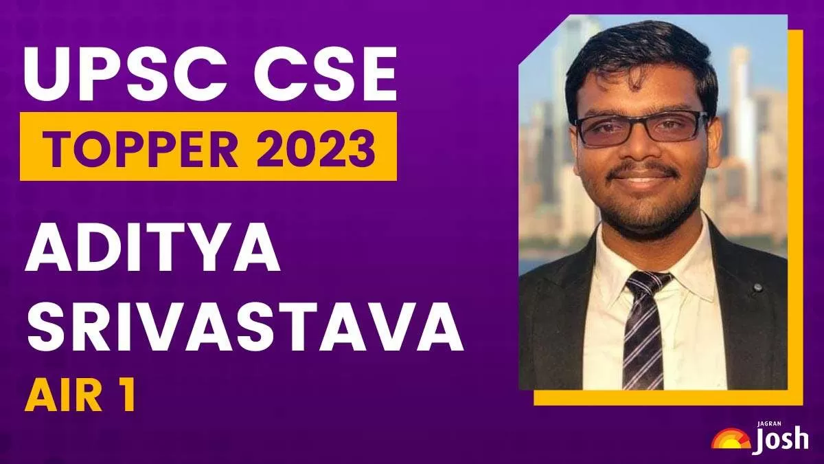 Aditya Srivastava, UPSC CSE 2023, AIR 1