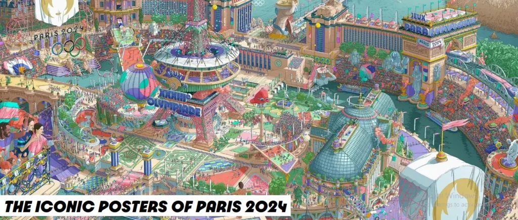 Paris Olympic poster 2024